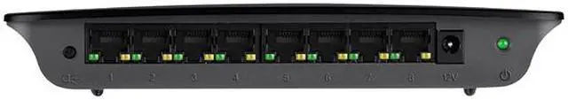 Alt view image 2 of 2 - LINKSYS SE2800 Unmanaged 8-Port Gigabit Ethernet Switch