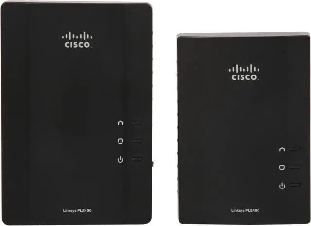 Alt view image 2 of 6 - LINKSYS PLSK400 Powerline AV 4-Port Network Adapter Kit Up to 200Mbps