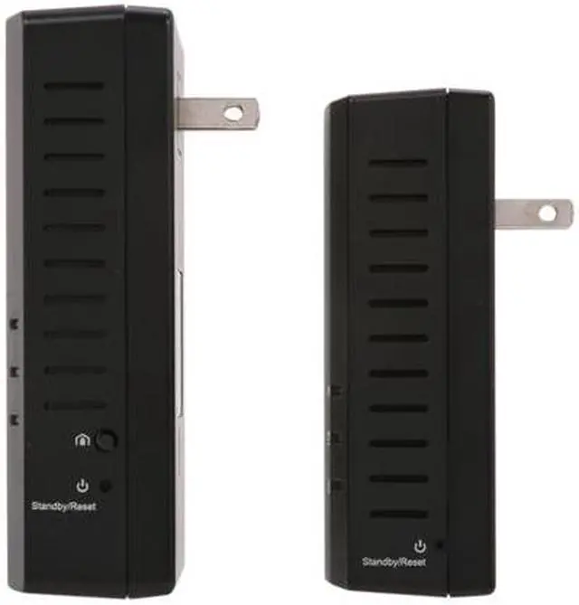 Alt view image 3 of 6 - LINKSYS PLSK400 Powerline AV 4-Port Network Adapter Kit Up to 200Mbps