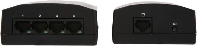 Alt view image 5 of 6 - LINKSYS PLSK400 Powerline AV 4-Port Network Adapter Kit Up to 200Mbps