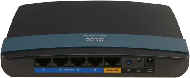 Alt view image 4 of 6 - Linksys EA2700 App Enabled N600 Dual-Band Wireless Router with Gigabit