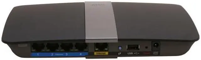Alt view image 4 of 6 - Linksys EA4500 App Enabled N900 Dual-Band Wireless Router with Gigabit and USB