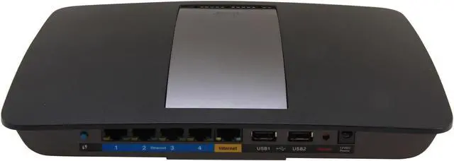 Alt view image 4 of 6 - Linksys EA6500 V2 AC1750 Wi-Fi Wireless Dual-Band+ Router with Gigabit, Smart Wi-Fi App Enabled, Open Source supported