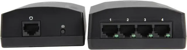 Alt view image 5 of 6 - LINKSYS PLSK400-NP Powerline AV200 4-Port Network Adapter Kit, Up to 200Mbps