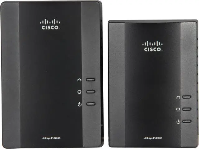 Alt view image 2 of 6 - LINKSYS PLSK400-NP Powerline AV200 4-Port Network Adapter Kit, Up to 200Mbps