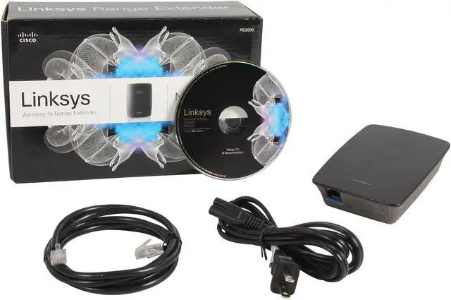 Alt view image 6 of 6 - Linksys RE2000 N600 Dual Band Wireless Range Extender