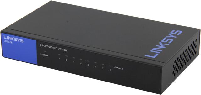 Linksys 8-Port Ethernet Switch LGS108 Online at Best Price, Other N/W  Products