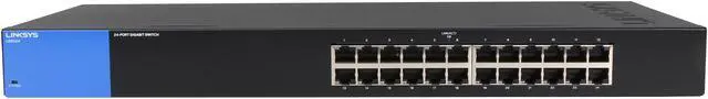 Alt view image 2 of 6 - Linksys 24-Port Business Gigabit Switch (LGS124)