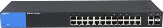 Alt view image 2 of 6 - LINKSYS LGS326 26-Port Business Smart Gigabit Switch