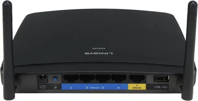 Alt view image 4 of 6 - Linksys EA6100 AC1200 Wi-Fi Wirless Dual-Band+ Router, Smart Wi-Fi App Enabled to Control Your Network from Anywhere