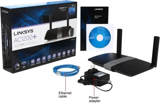 Alt view image 7 of 7 - Linksys EA6350 MU-MIMO AC1200+ Wi-Fi Wirless Dual-Band+ Router, Smart Wi-Fi App Enabled to Control Your Network from Anywhere