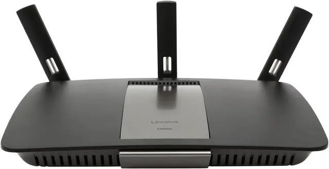 Alt view image 3 of 6 - Linksys AC1900 Dual Band SMART Wi-Fi Gigabit Router (EA6900)