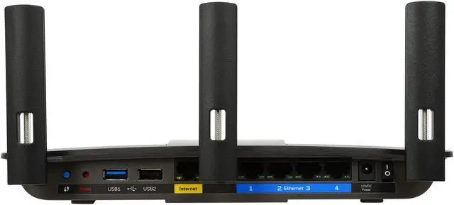 Alt view image 5 of 6 - Linksys AC1900 Dual Band SMART Wi-Fi Gigabit Router (EA6900)
