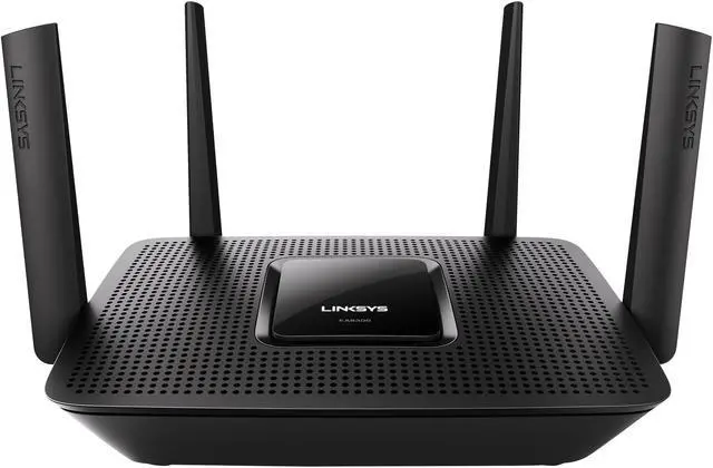 Alt view image 2 of 6 - Linksys EA8300 Max-Stream AC2200 Tri-Band MU-MIMO Wi-Fi Router