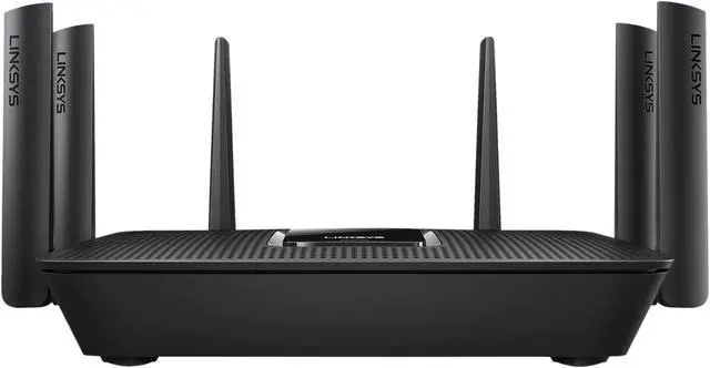 Alt view image 4 of 8 - Linksys EA9300 Max-stream AC4000 Tri-band Wi-Fi Router