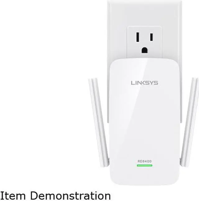 Alt view image 4 of 4 - LINKSYS RE6400 AC1200 Wireless Dual Band Gigabit Range Extender