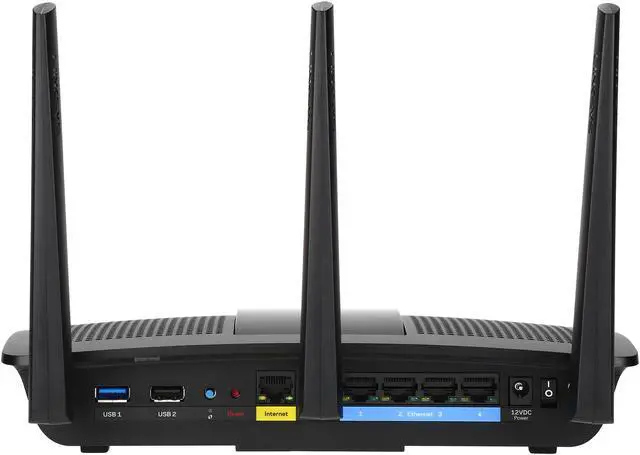 Alt view image 5 of 7 - Linksys MAX-STREAM AC1900 Next Gen MU-MIMO Dual-Band Smart Wi-Fi Gigabit Router with Seamless Roaming (EA7500)
