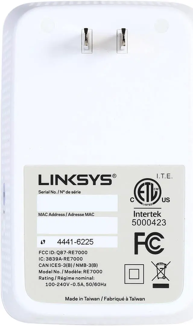 Alt view image 5 of 8 - Linksys RE7000 AC1900 Gigabit Range Extender / Wi-Fi Booster / Repeater MU-MIMO (Max Stream RE7000)