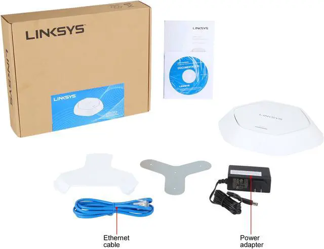 Alt view image 3 of 3 - Linksys LAPAC2600 Business Pro Series Wireless-AC Dual-Bank MU-MIMO Access Point