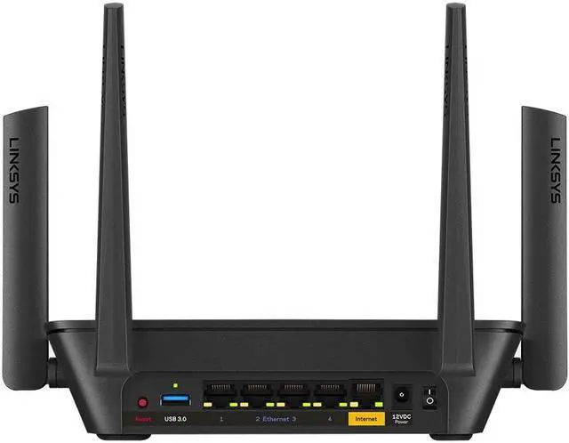 Alt view image 3 of 4 - Linksys Max-Stream MR9000 Wi-Fi 5 IEEE 802.11a/b/g/n/ac Ethernet Wireless Router