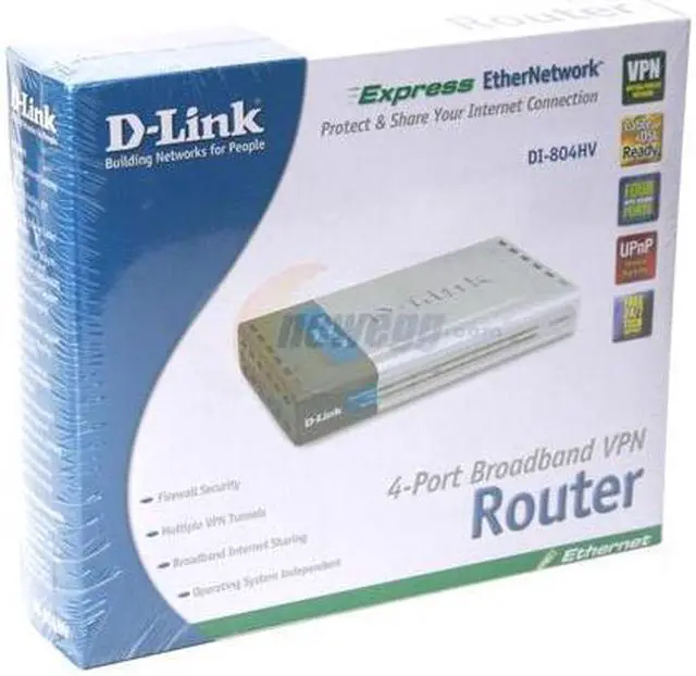 Alt view image 3 of 3 - D-Link DI-804HV Broadband VPN Router