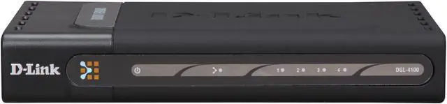 Alt view image 2 of 5 - D-Link DGL-4100 Gigabit Gaming Router GamerLounge Broadband 1 x 10/100Mbps WAN Ports 4 x 10/100/1000Mbps LAN Ports