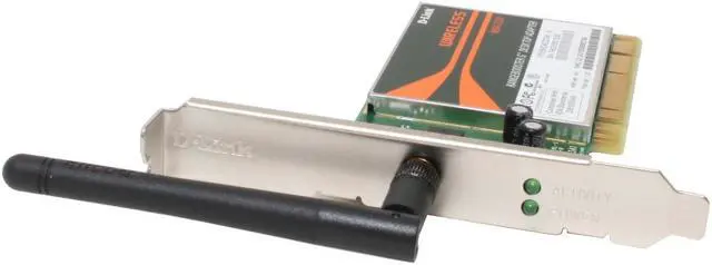Alt view image 2 of 7 - D-Link WDA-2320 Rangebooster G Desktop Adapter IEEE 802.11b/g PCI Up to 108Mbps Wireless Data Rates