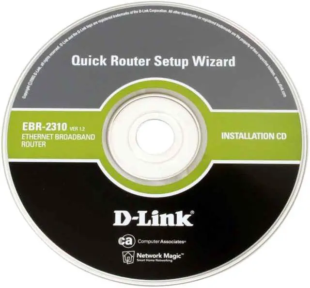 Alt view image 5 of 6 - D-Link EBR-2310 Ethernet Broadband Router 1 x 10/100Mbps WAN Ports 4 x 10/100Mbps LAN Ports