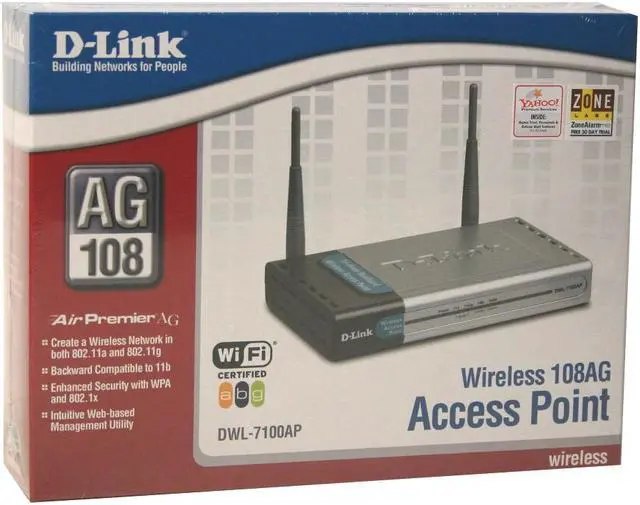 Alt view image 5 of 5 - D-Link DWL-7100AP Wireless Access Point
