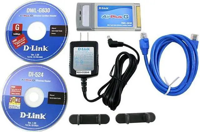 Alt view image 5 of 6 - D-Link DWL-923 Wireless G Laptop Starter Kit DI-524 IEEE 802.11g  IEEE 802.11b  IEEE 802.3  IEEE 802.3u   DWL-G630 IEEE 802.11g  IEEE 802.11b
