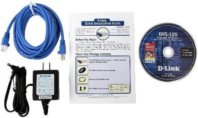 Alt view image 7 of 8 - D-Link DNS-120 Express Network Storage Adapter