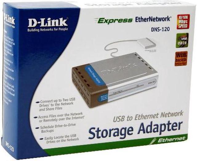 Alt view image 8 of 8 - D-Link DNS-120 Express Network Storage Adapter