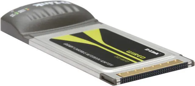 Alt view image 4 of 5 - D-Link GigaExpress DGE-660TD 32-bit Gigabit Ethernet Cardbus Notebook Adapter