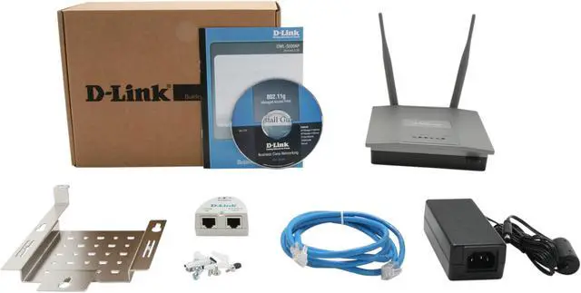 Alt view image 6 of 6 - D-Link DWL-3200AP 802.11b/g Managed Access Point up to 108Mbps/ Plenum-rated Metal Chassis/ PoE Support