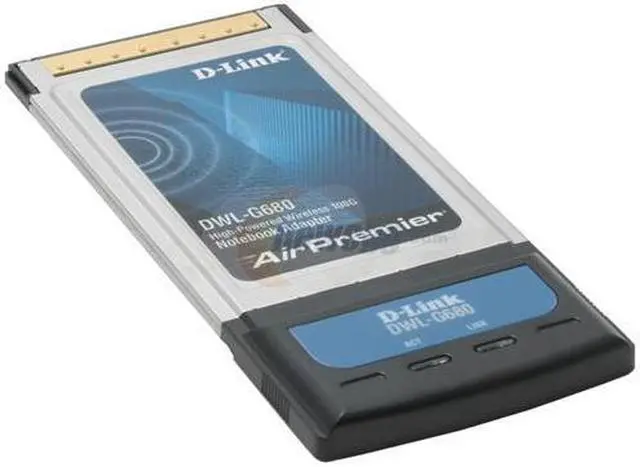 Main image of D-Link DWL-G680 High-Powered Wireless 108G Notebook Adapter