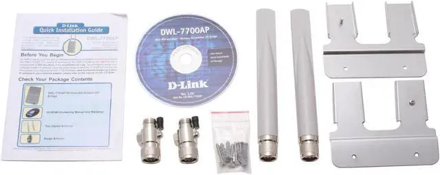 Alt view image 6 of 7 - D-Link DWL-7700AP Wireless AG Outdoor AP/Bridge