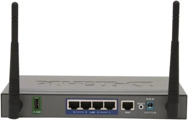 Alt view image 4 of 7 - D-Link DI-724GU Wireless 108G QoS Gigabit Office Router IEEE 802.3/3u, IEEE 802.11b/g