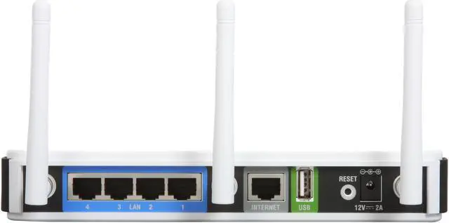 Alt view image 4 of 5 - D-Link Xtreme Gigabit Router (DIR-655) Wireless N300, USB SharePort, Gigabit