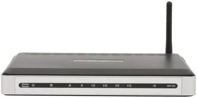 Alt view image 2 of 6 - D-Link DIR-450 3G Mobile Router for EV-DO Networks IEEE 802.3/3u, IEEE 802.11b/g