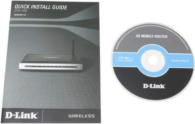 Alt view image 5 of 6 - D-Link DIR-450 3G Mobile Router for EV-DO Networks IEEE 802.3/3u, IEEE 802.11b/g