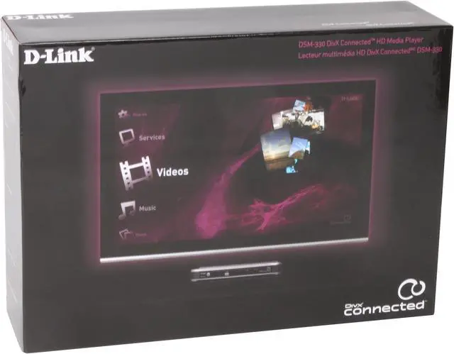 Alt view image 7 of 7 - D-Link DSM-330 DivX Connected HD Media Player