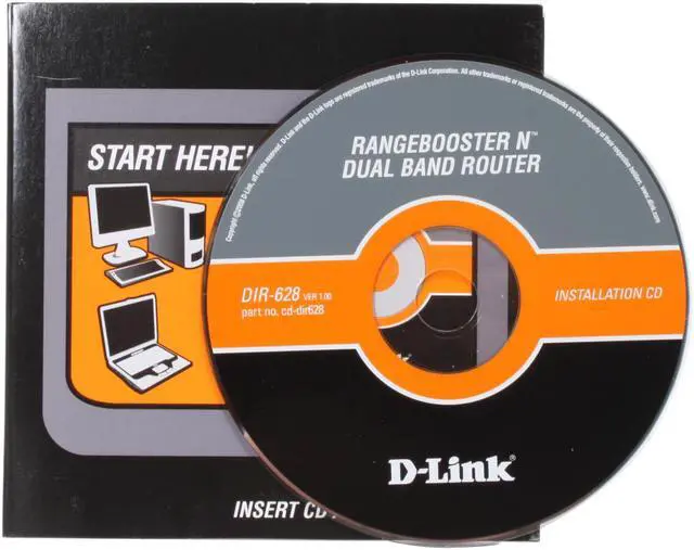 Alt view image 9 of 10 - D-Link DIR-628 Wireless N Router 802.11n/g/a, 802.3/3u 2.4/5GHz Selectable Dual-Band RangeBooster up to 300Mbps