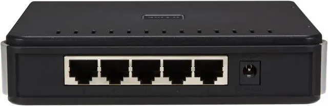 Alt view image 4 of 5 - D-Link DGS-2205/RE Unmanaged 5-Port Green Technology Desktop Switch