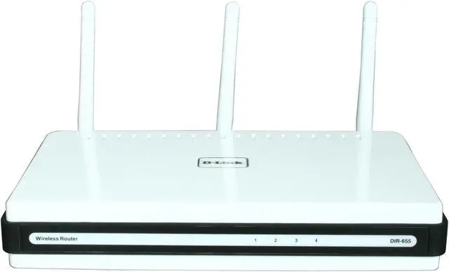Alt view image 2 of 6 - D-Link Xtreme Gigabit Router (DIR-655/RE) Wireless N300, USB SharePort, Gigabit