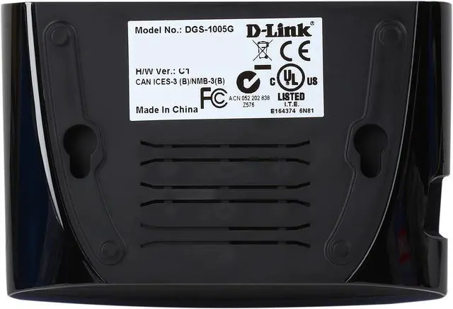 Alt view image 7 of 7 - D-Link  DGS-1005G  Gigabit Desktop Switch