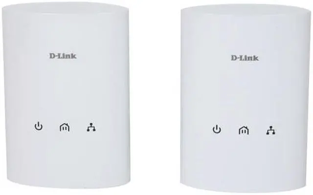 Alt view image 2 of 6 - D-Link DHP-307AV 128-bit AES 802.1p QoS Powerline Network Adapter Up to 200Mbps