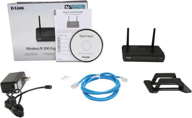 Alt view image 6 of 6 - D-Link Gigabit Router (DIR-651) Wireless N300, Gigabit