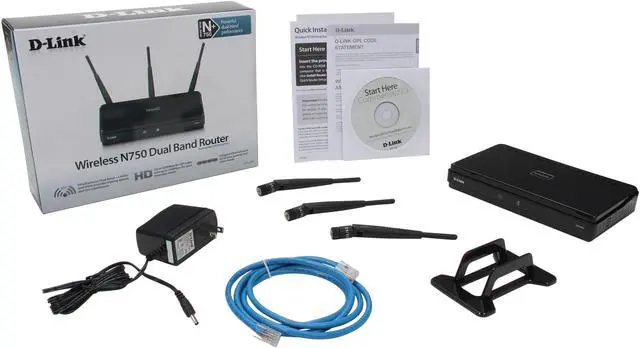 Alt view image 6 of 6 - D-Link Wireless N750 Dual-Band Router (DIR-835) Gigabit, QoS, USB SharePort