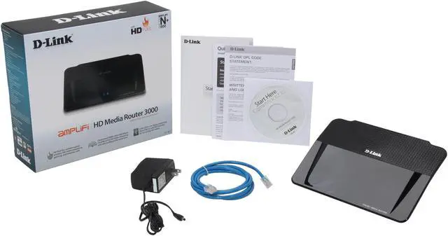 Alt view image 5 of 5 - D-Link Amplifi HD Media Router 3000 (DIR-857) Wireless N900, Dual-Band, HD Fuel QoS, Gigabit, USB SharePort Mobile, SD Card Slot