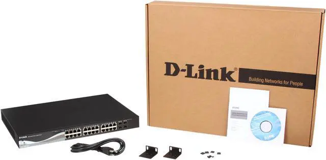 Alt view image 5 of 5 - D-Link DGS-1500 Series DGS-1500-28P Smart SmartPro PoE Switch